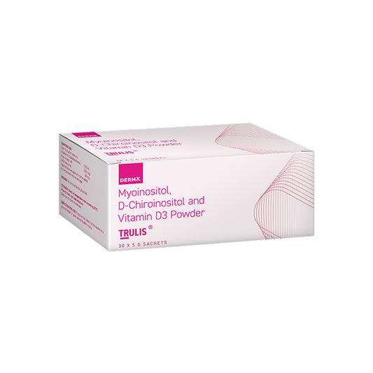 TRULIS® Myo-Inositol, D-Chiro-Inositol & Vitamin D3 Supplement – 30 x 5g Sachets | Women's Wellness Support