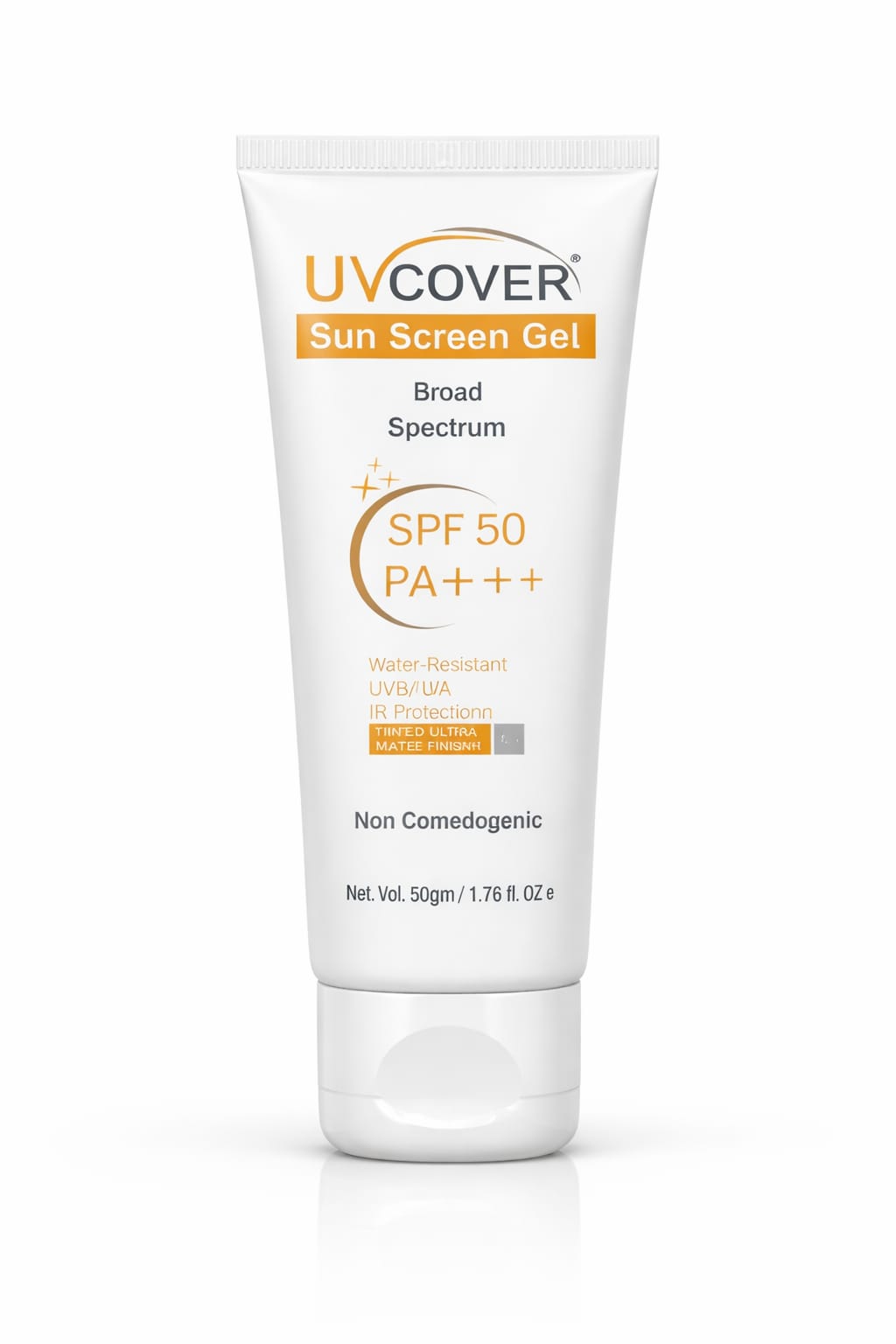 uv cover sunscreen gel spf 50 pa+++