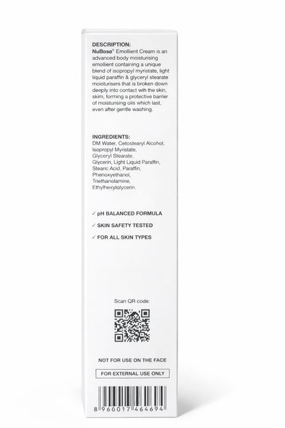 NuBase® Emollient Cream – High Performance Moisturiser for Dry Skin & Sensitive Conditions
