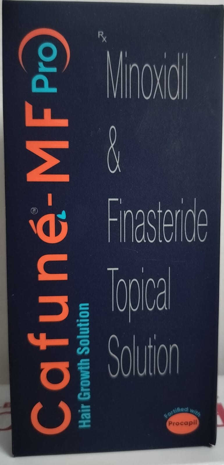 cafuné-mfpro hair growth solution | minoxidil 5% & finasteride 0.1% | fortified with procapil | 60ml