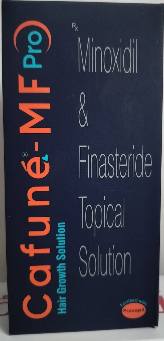Cafuné-MFPro Hair Growth Solution | Minoxidil 5% & Finasteride 0.1% | Fortified with Procapil | 60ml