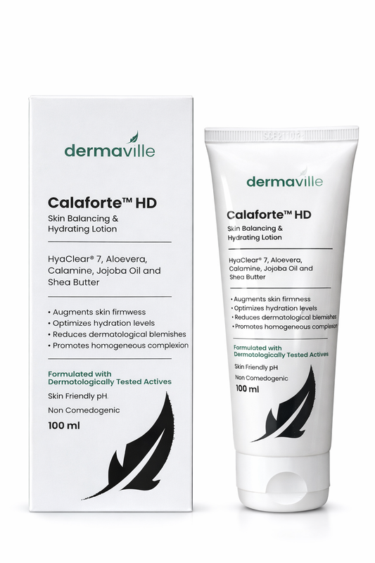Calaforte™ HD Skin Balancing & Hydrating Lotion with HyaClear® 7, Calamine & Shea Butter – 100 ml