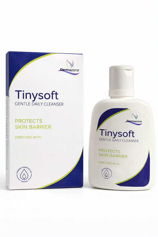 Tinysoft Gentle Daily Cleanser – Skin Barrier Protect Face Wash | Dermatologically Tested
