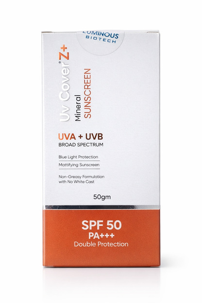 Cover Z+ Mineral Sunscreen SPF 50 PA+++