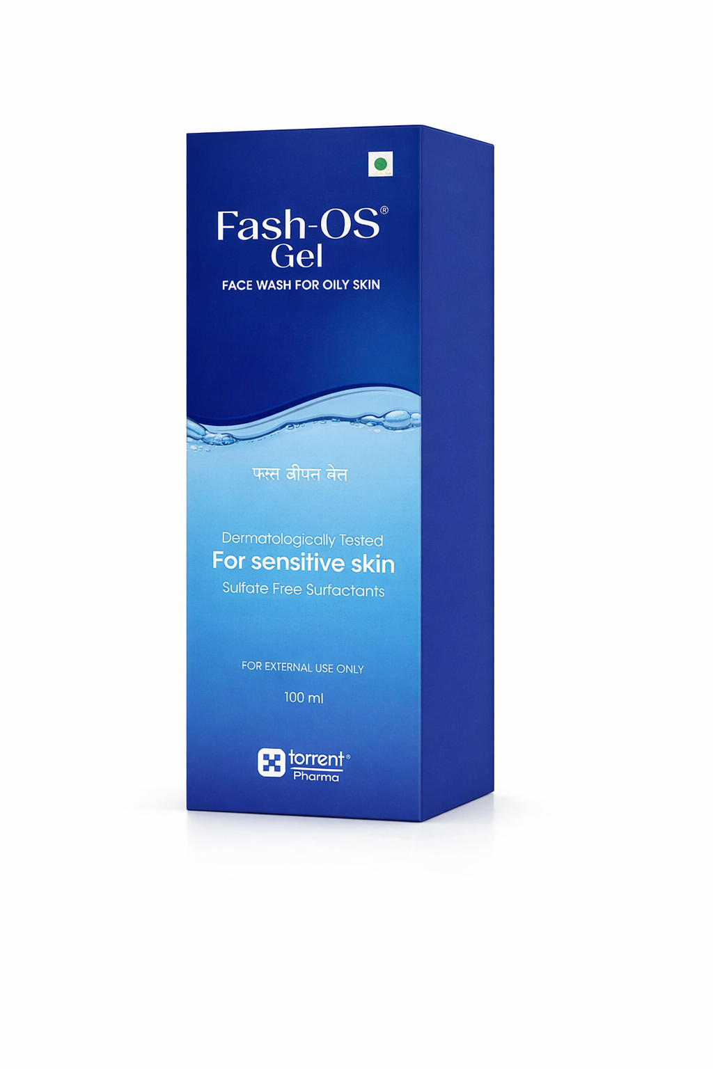fash-os gel – face wash for oily & acne-prone skin (100 ml)