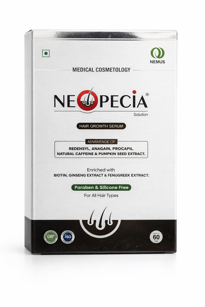 Neopecia Hair Growth Serum – Enriched with Redensyl, Anagain, Procapil, Natural Caffeine & Biotin – 45ml