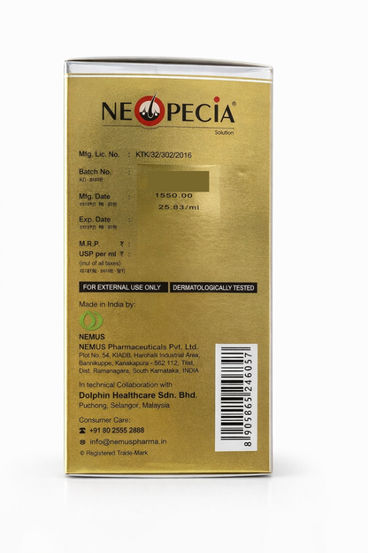 Neopecia Hair Growth Serum – Enriched with Redensyl, Anagain, Procapil, Natural Caffeine & Biotin – 45ml