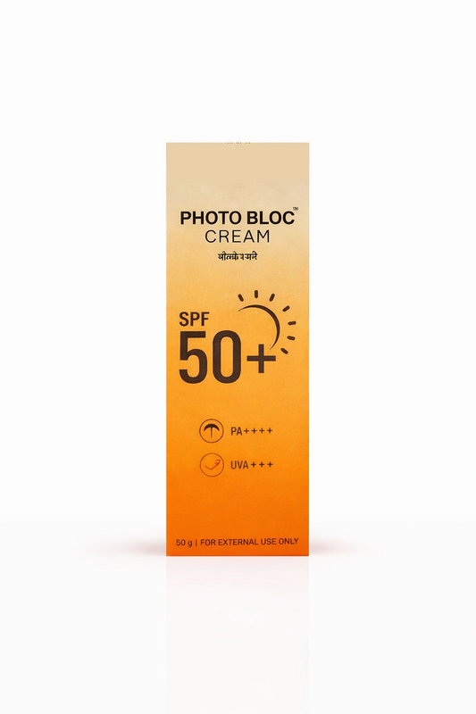PHOTO BLOC CREAM – Broad Spectrum Sunscreen SPF 50+ PA+++ – 50g