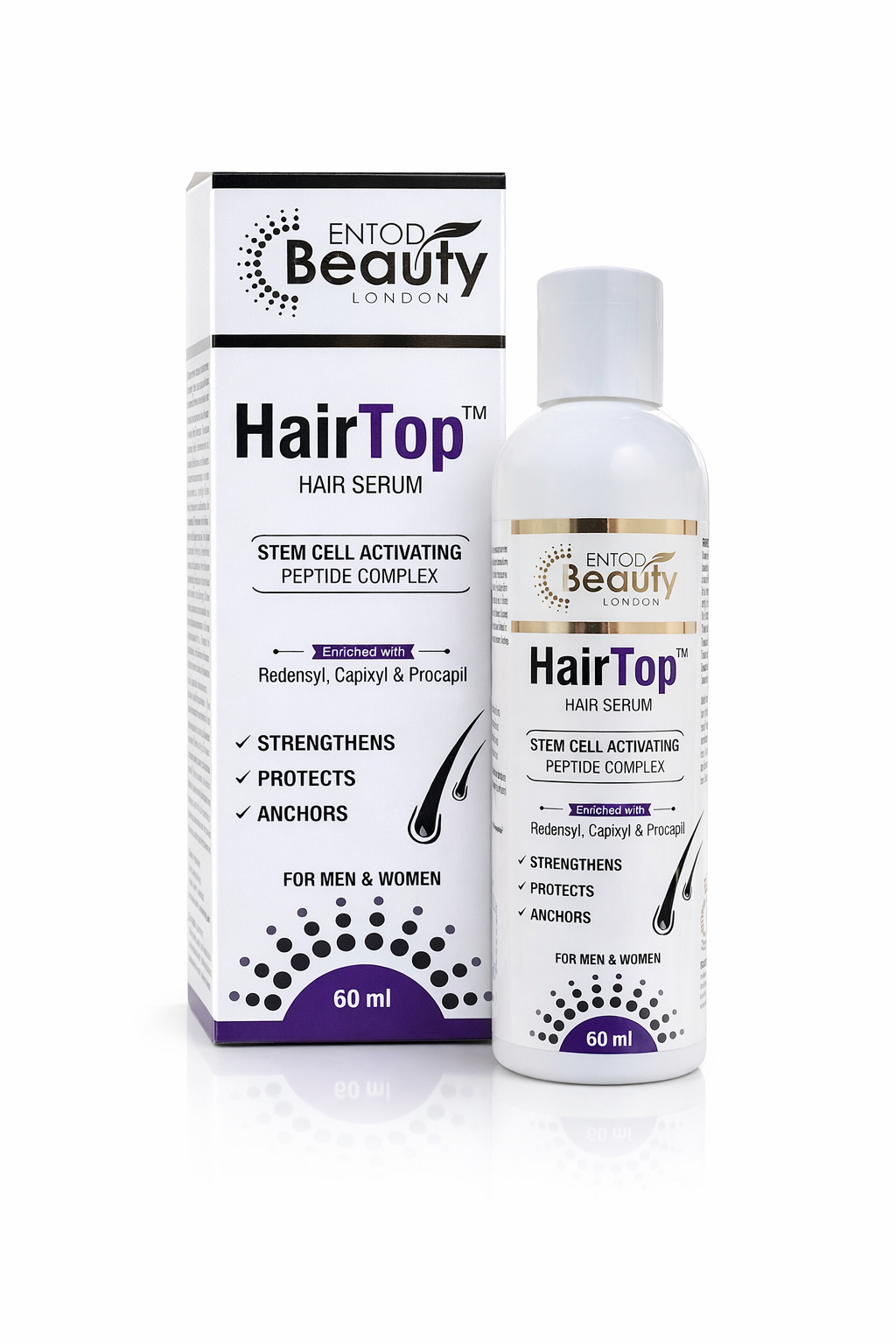 hairtop™ hair serum with stem cell activating peptide complex | 60ml