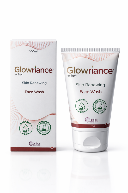 Glowriance Skin Renewing Face Wash – Enriched with Glutathione, Glycolic Acid & Tea Tree | 100ml
