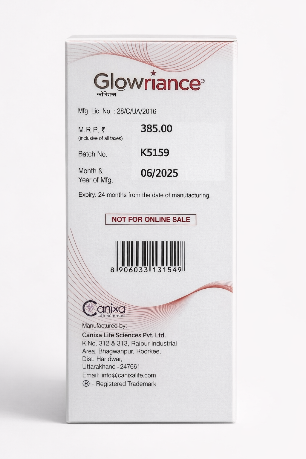glowriance skin renewing face wash – enriched with glutathione, glycolic acid & tea tree | 100ml