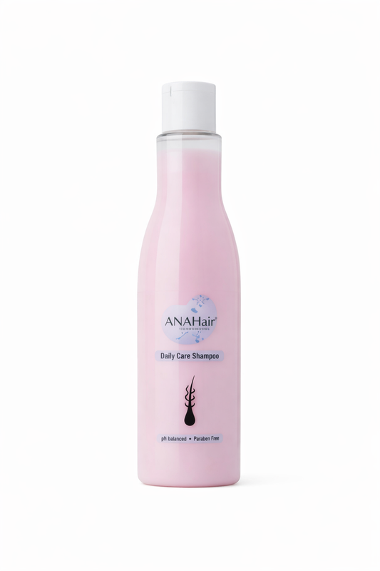 ANAHair Daily Care Shampoo – pH Balanced & Paraben-Free Cleanser with Almond, Aloe Vera & Tea Tree | 200ml