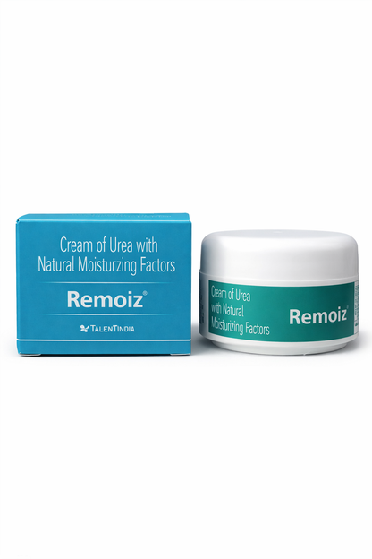Remoiz™ Cream of Urea with Natural Moisturizing Factors – 100g | For Dry & Hyperkeratotic Skin