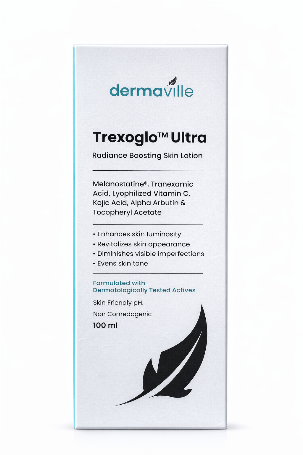 trexoglo ultra – radiance boosting skin lotion with tranexamic acid, vitamin c & alpha arbutin – 100ml