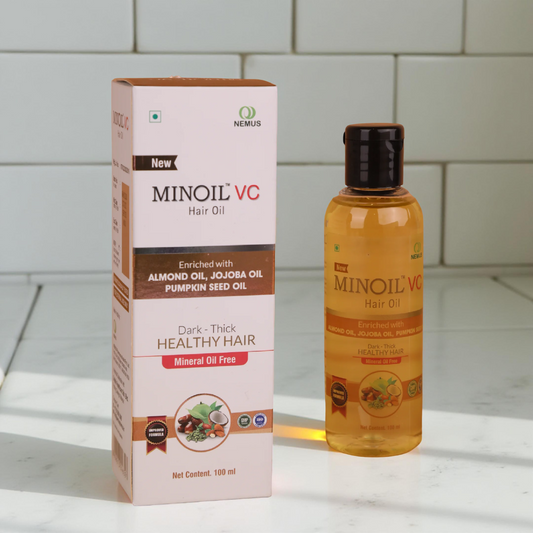 MINOIL VC Hair Oil – With Virgin Coconut, Almond & Jojoba Oils (100 ml)