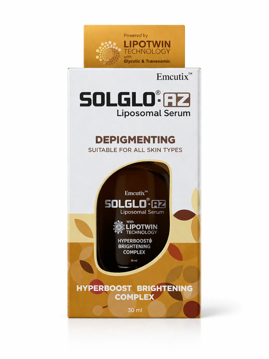 solglo-az liposomal serum | advanced skin brightening & repair serum