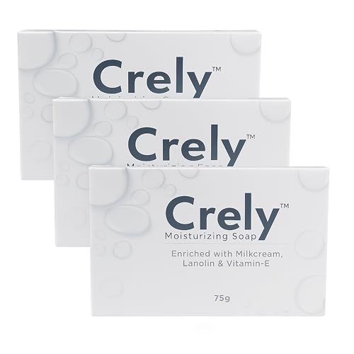 Crely™ Moisturizing Soap – 75gm(Pack Of -3)