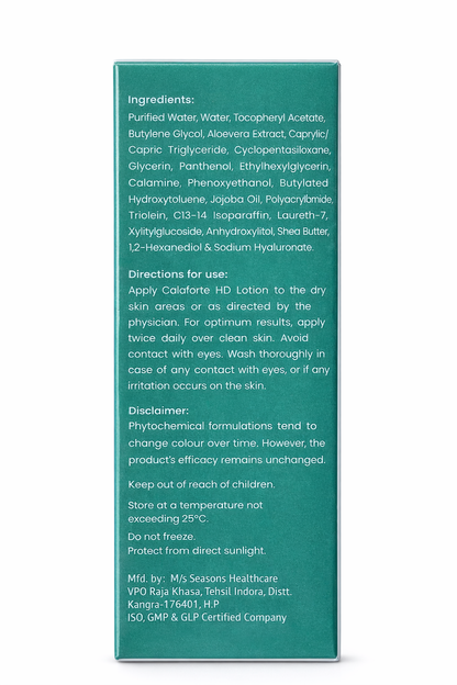Calaforte™ HD Skin Balancing & Hydrating Lotion with HyaClear® 7, Calamine & Shea Butter – 100 ml