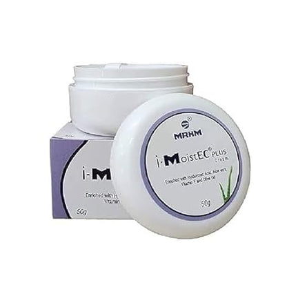 i-MoistEC PLUS Cream – Hydrating & Nourishing Cream with Hyaluronic Acid, Aloe Vera & Vitamin E | 50g