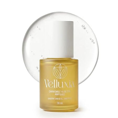 Chamomile Aloe 70% Ampoule Face Serum for Sensitive Skin, Hydration & Redness Care – 30 ml