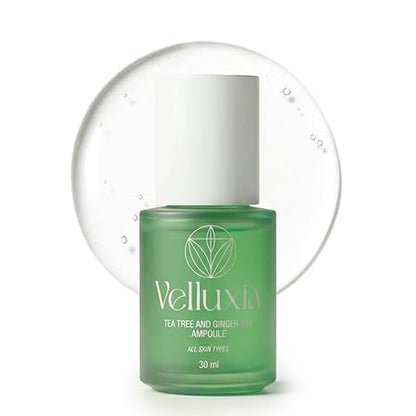 Tea Tree & Ginger 70% Ampoule Face Serum for Acne, Oil Control & Pore Refining – 30 ml