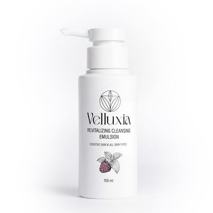 Revitalizing Cleansing Emulsion with Hyaluronic Acid Complex & Vitamin E for Soft, Hydrated Skin – 150 ml