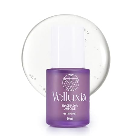 Hycera 70% Ampoule Face Serum with Hyaluronic Complex & Ceramides for Barrier Repair & Deep Hydration – 30 ml