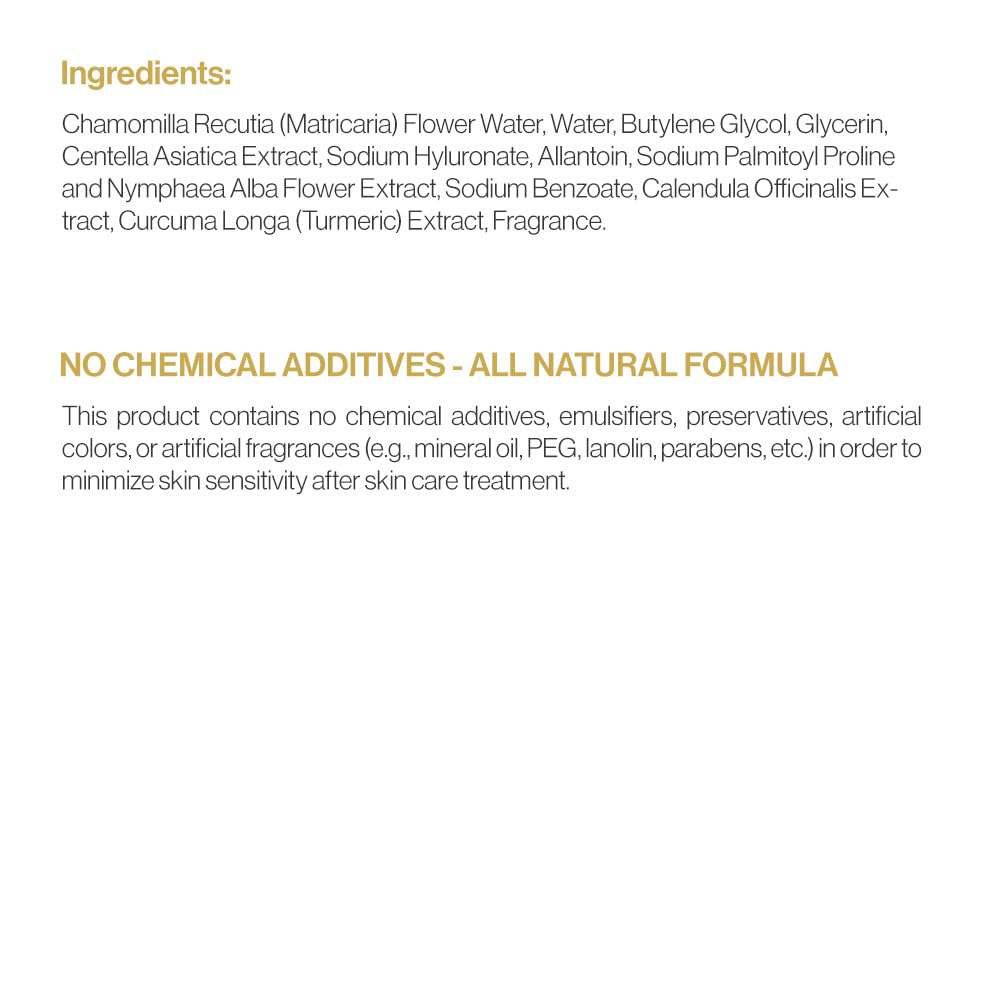 chamomile aloe 70% ampoule face serum for sensitive skin, hydration & redness care – 30 ml