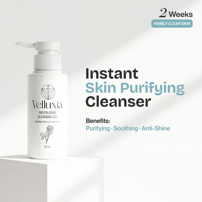 Revitalizing Cleansing Gel with Tea Tree, Salicylic Acid & Centella for Clear, Balanced Skin – 150 ml