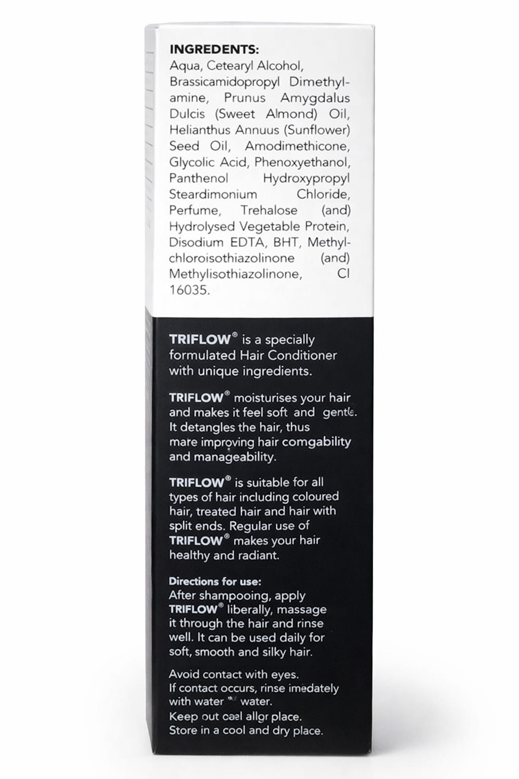 triflow hair conditioner – nourishing & detangling care for smooth hair