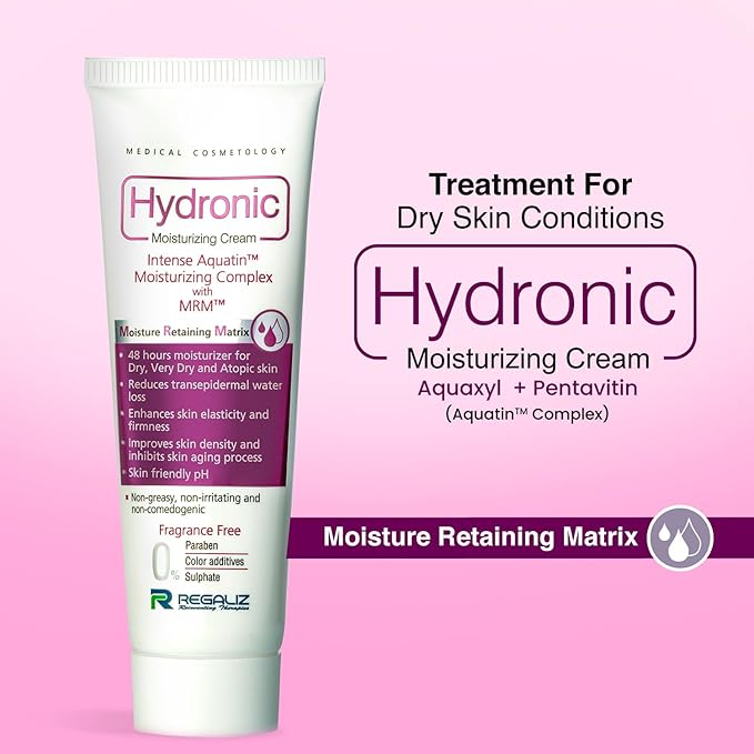 hydronic moisturizing cream with intense aquatin™ complex & mrm™