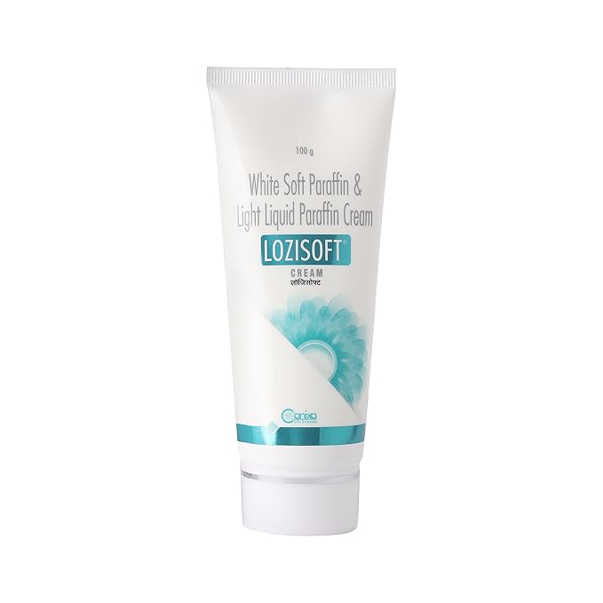 Lozisoft Cream – White Soft Paraffin & Light Liquid Paraffin with Aloe Vera | 100g