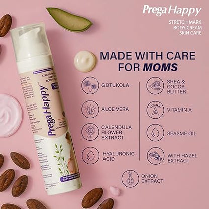 Prega Happy Skin Care Body Cream – – 100g
