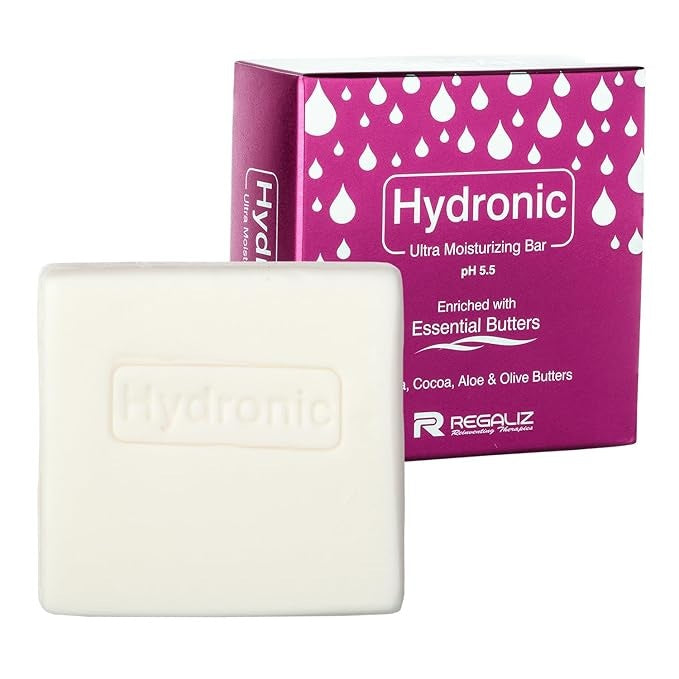 hydronic ultra moisturizing bar (3 pack) – ph 5.5 with cocoa, shea, aloe & olive butters