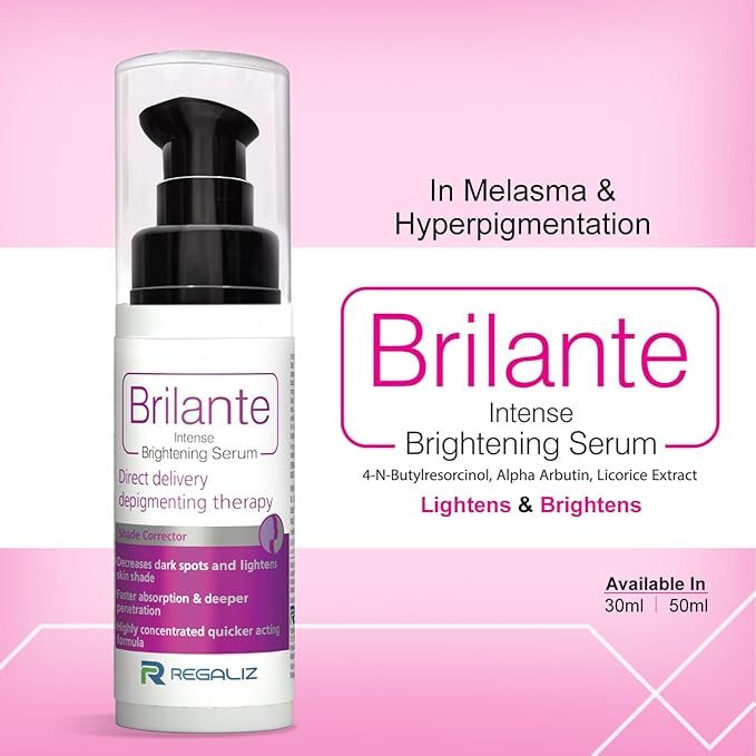 Brilante Intense Brightening Serum – Direct Depigmenting Therapy for Dark Spots & Uneven Skin Tone