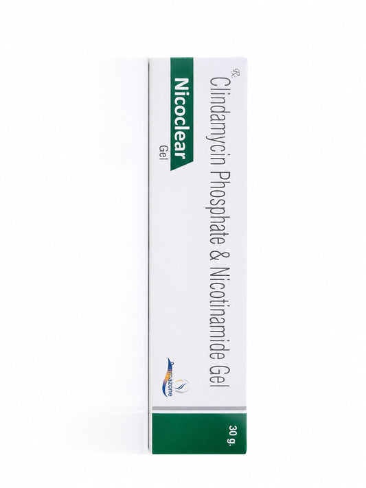 Nicoclear Anti-Acne Gel with Clindamycin & Nicotinamide – 30g X 2