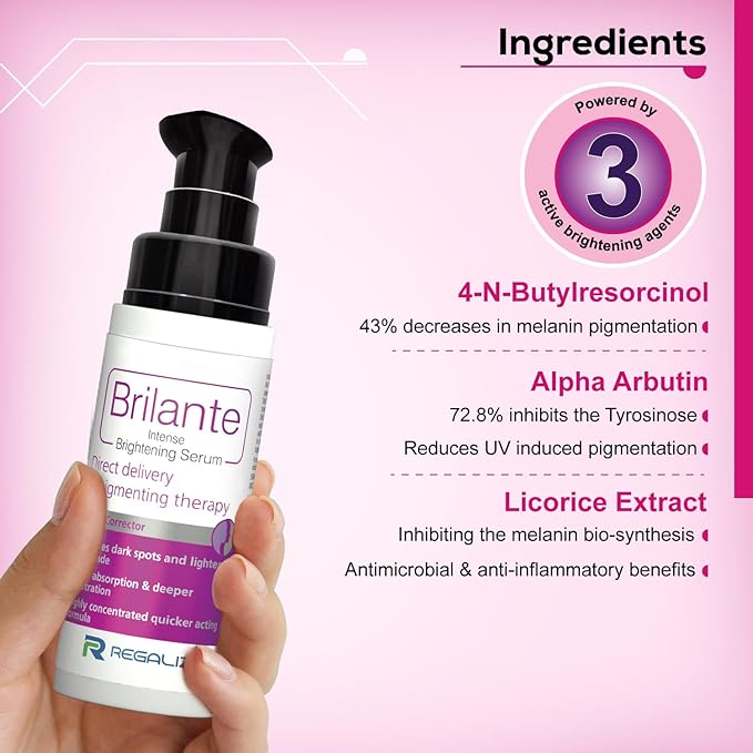 Brilante Intense Brightening Serum – Direct Depigmenting Therapy for Dark Spots & Uneven Skin Tone