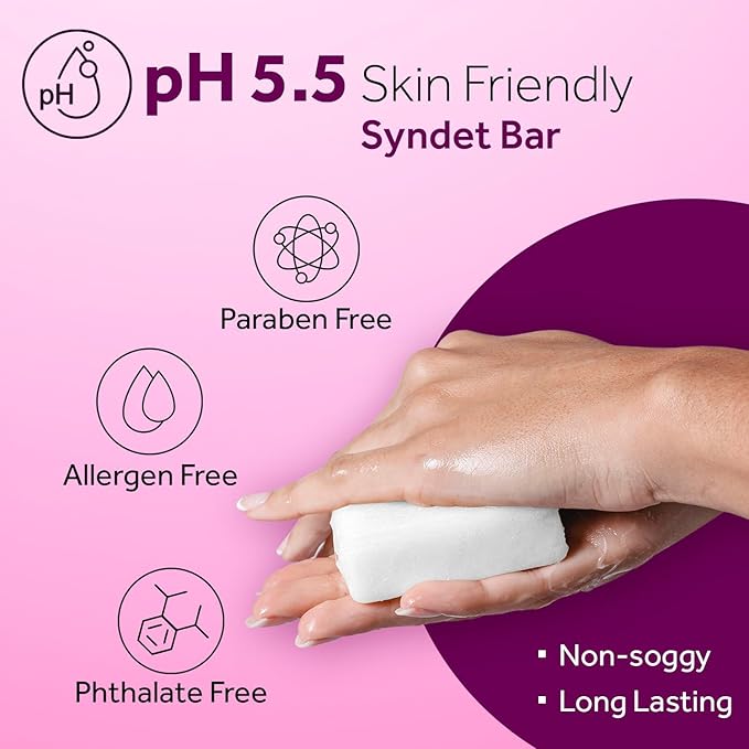 hydronic ultra moisturizing bar (3 pack) – ph 5.5 with cocoa, shea, aloe & olive butters