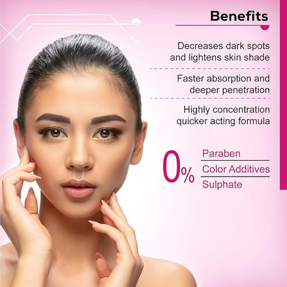 Brilante Intense Brightening Serum – Direct Depigmenting Therapy for Dark Spots & Uneven Skin Tone
