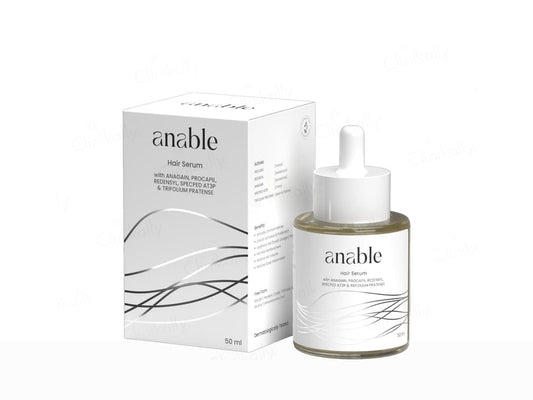Anable Hair Serum | Redensyl, Procapil, Anagain, Trifolium Extract | 50ml