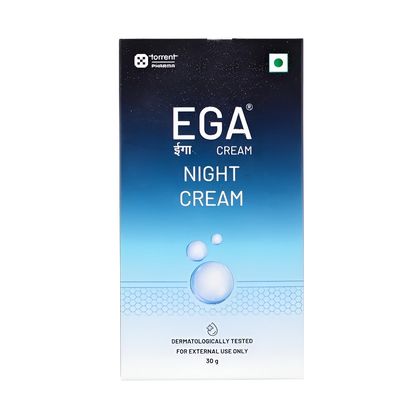 EGA Night Cream – MultiSal Retinol Technology | Minimizes Wrinkles & Age Spots | 30g