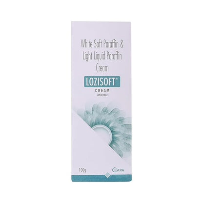 Lozisoft Cream – White Soft Paraffin & Light Liquid Paraffin with Aloe Vera | 100g