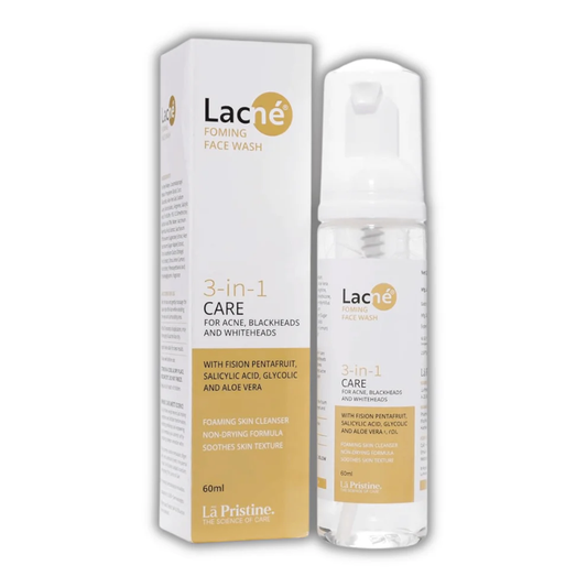 Lacné Foaming Face Wash – 3-in-1 Care for Acne, Blackheads & Whiteheads (60ml)