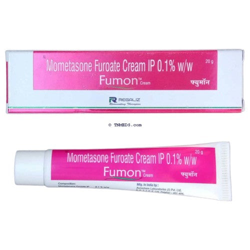 Fumon Cream – Mometasone Furoate Cream IP 0.1% w/w | Anti-inflammatory & Anti-allergic | 20g | REGALIZ