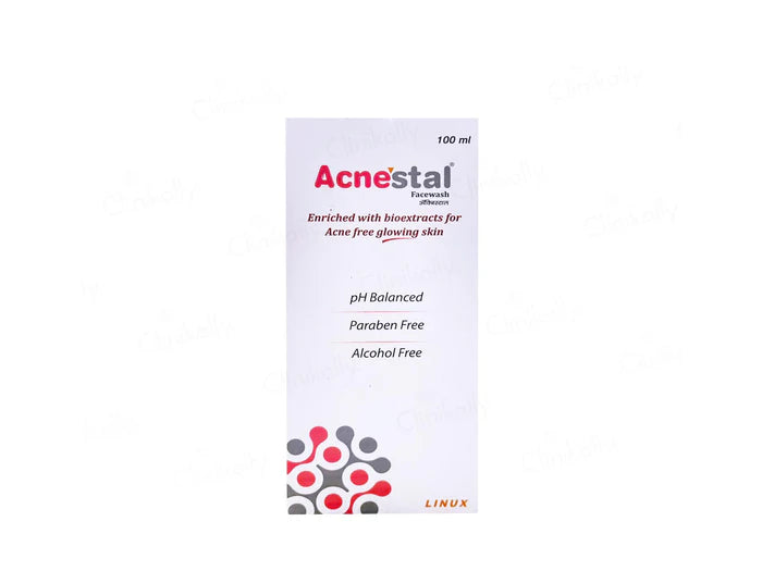 Acnestal Facewash – 100 ml Enriched with Bioextracts | Acne-Free & Glowing Skin
