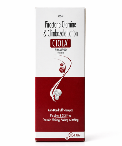 CIOLA Anti-Dandruff Shampoo – Piroctone Olamine & Climbazole Lotion Base | 100ml