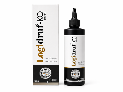 Logidruf-KO Anti-Dandruff Lotion | Climbazole + ZPTO + Piroctone Olamine | Leave-In Scalp Treatment | 150ml