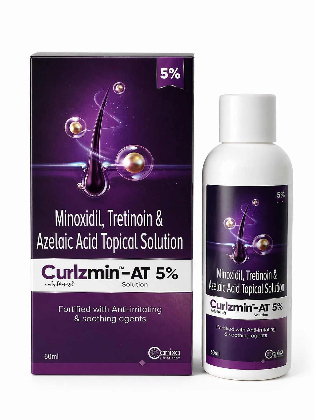 curlzmin-at 5% topical solution – 60ml