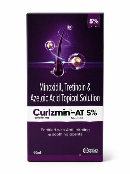 Curlzmin-AT 5% Topical Solution – 60ml