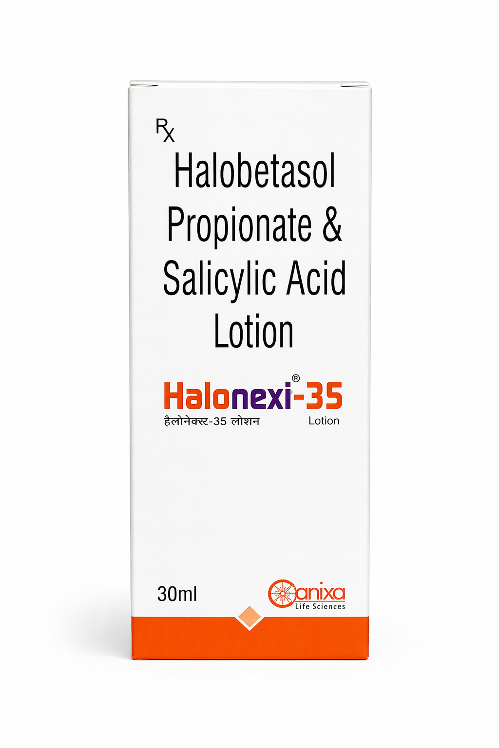 halonext-35 lotion (halobetasol propionate & salicylic acid) – skin inflammation & psoriasis relief | 30ml